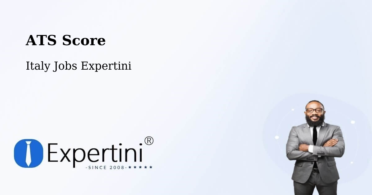 Resume ATS Score & Job Description Match Tool – Sapri - Italy Jobs Expertini
